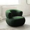 Sammetstolar nordiskt vardagsrum soffa bekväm enkel fåtölj glamour avkopplande individuell lata stol kreativa golvmöbler