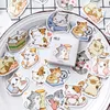 45pcs/Box kawaii be my cat decorative cartolery adesion