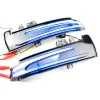 Para Benz W221 W212 W204 W176 W246 X156 Dinâmico Vista traseira espelho Turn Signal Luz C204 C117 X117 LED Indicador Lâmpada Blinker Lâmpada