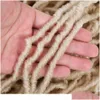 Synthetische haarextensies schoonheidsgodin faux locs Cry Braid Cloghet Soft Natural Braiding Extension3247546 Drop leveringsproducten OTLZQ