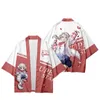 Anime Lovelive!Superstar!!Yukata hommes Femmes Cardigan Blouse lâche Haori Obi Vêtements asiatiques HARAJUKU Japonais Kimono