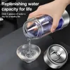 Vattenflaskor väte-infunderad flask bärbar vätegenerator för hemmakontor resor USB laddar friskt