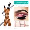 Four Point Woman Eyebrow Pencil Cosmetic varaktigt Mujer Vattentät svettbeständig långvarig naturlig icke-blekande flytande ögonbrynspenna