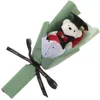 Decoratieve bloemen afstuderen Bear Bouquet Decoratie Mini pluche dieren Po ornament Banquet knuffels