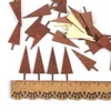 50st oavslutat träd/pilar naturliga träskivor DIY Hantverk Skrapbokning av träutsmyckning Handgjorda leveranser Heminredning Arts