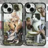 Case para iPhone 11 12 13 14 Pro Max Estética Ginger Gator Fat Cat Art Bosch Ship Of Fools The Great Cat Cases Cortada