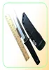 Hela kallstål Kobun Tanto Point Blade Knife Outdoor Camping Vandring Survival Straight Knife With ABS K Sheath6742639