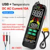 Multimetro digitale Multimetro ZL126B/ZL128B Tester Professional Meter AC DC Corrente Rilevatore di tensione DETACITURA PENCITURA