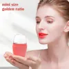 Silicone Skin Care Beauty Lifting Contorno Silicone Ice Cube Bandejas Globo de gelo Bolas de gelo Rolo facial do massageador Reduza a acne