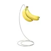 Bananhållare frukt stativ metall hänger rack frukt display krok banan stativ för hemma bar bänkskiva matlagring krok