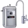 Ready Hot Instant Hot Water Dispenser System with Digital Display and Dual Lever Faucet in Polished Chrome - 2.5 Quarts Capacity