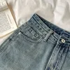 Shorts rétro en denim Femmes Summer High TAIN