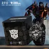 Transformers Joint Watch Smart Sports wasserdichte elektronische Uhr Optimus Prime Hornet Mechanical Watch Kinder Jungen Männer Geschenke