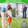 100 szt. Piłki golfowe treningowe piłki golfowe z siatkowatymi torbami do przechowywania sznurka