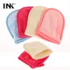 Reusable Facial Face Deep Cleaning Pads Makeup Remover Glove Cleaning Towel Soft Microfiber Cleansing Makeup Removing Gloves