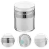 Garrafas de armazenamento 3 pcs pressione Creme jar