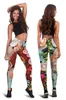 Fongoli di giornale leggings 3D 3D su leggings stampato sexy elastico leggings magri leggings gotici leggings 04