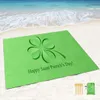 Saint-Patrick's Day Beach Blanket Sandproofproofing, couverture de plage Mat de plage léger pour voyages d'été, camping, pique-nique, plage