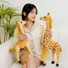 Customized 18 Inch Giant Large Life Size Stuffed Animals Plush Seated Giraffe Toys