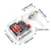 Elektromagnetisk pistol DIY Lödningspraxis Kit Electronic Mini Magnet Shooter Diy Kit Coil Gun Toy Kit Fun Soldering Project KI