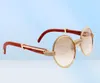 2019 new natural wood full frame diamond glasses 7550178 high quality sunglasses the entire frame is wrapped in diamonds Size 556290408