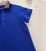 ニューキッズポロシャツミニマリストデザインチャイルドベイビーTシャツサイズ100-150サマーボーイ半袖コットンガールラペルTシャツ24april