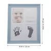 Hand Foot Inkpad Photo Frame Infant Handprint Keepsake Footprint Picture Boy Gifts Baby Boys Gift