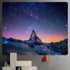 Fantasia Backdrop Tapestry Galaxy Cloth Lilo in stoffa hippie boho decorazioni yoga tappetino da letto muro di sospensione della camera estetica casa r0411