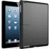 Tablet PC -fodral väskor mjukt fodral för iPad 2 3 4 9,7 tum 2: e 3: e 4: e A1395 A1416 A1459 A1460 Flexibel silikon TPU Black Protective Shell Back Cover 240411