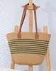 Sacchi da sera Ladies Ladies Weatthe Weave Weave Bag Shot spalla retrò di grande capacità Beach Women's Travel's Leisure