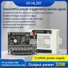 DC9-24V 30W Voice Playback Module MP3 Trigger Player Amplifier Board SD/TF Card DIY Electronic Kit