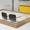 Designer de marca de moda Mulher óculos de sol Retro Anti-Glare Driving Designer clássico FD4082US Eyewear com a marca Sun Glasses Woman With Box