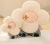 Poux en peluche tête bébé corps humain jouet en peluche mignon oreiller de fleur