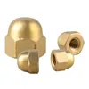 Fabrik Spot Copper Cap Nut Integrated Cap Nut Copper Mutter Partihandel Precisionsdelar, hög kvalitet, fabriksdirektförsäljning, stor kvantitetsrabatt