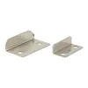 10 or 20 Pcs Right Angle Drawer Lock Strike Plate for Home Office Cupboard Furniture Connector Metal Bracket Door Drawer Stopper