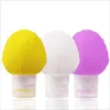 1PC 40 90 ml Portable Dispensing Bottles Shell Silicone Travel Set Shampooing and Shower Gel Cosmetic Srop Containers Tools