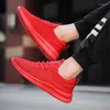 Sıradan ayakkabılar Damyuan Men için Yürüyüş Örme Knit Atletik Spor Salyapları Jogging Tenis Slip Loafer Sports Maskulino Zapatillas