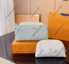 Zíper duplo que viaja bolsas de vaso sanitário designer de luxo mulheres lavar grande capacidade bolsas de chuveiro cosméticas bolsas bolsas de maquiagem bolsa de maquiagem bolsa crossbody saco de cor alteração