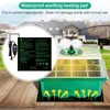 Plant Heating Mat Pets Warm Pad Incubator Six-Speed Thermostat Timed Nurturing Waterproof Greenhouse Mats For Seed Germination