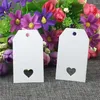 Party Decoration 500st/Lot 7x4CM Kraft Paper Card Wedding Favor Gift Tag DIY Bagage Price Etikett