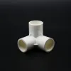 3/4/5-vías 20/25/32/50 mm Fitings de conector de tubería PVC Diy Tubo de tubería de agua de plástico acoplador DN15 DN20 DN25 DN40