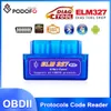 Podofo ELM327 BluetoothスキャナーミニOBD2スキャナーカーAuto Mini V2.1インターフェイスOBD2診断ツールスキャンツールOBDIIコードリーダー