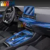For Audi Q5 Sportback 2021 Car Interior Center console Transparent TPU Protective film Anti-scratc Repair film Accessories Refit