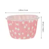 Disposable Cups Straws 50 Pcs Ice Cream Food Containers Lids Dessert Paper Salad Bowl Jelly Glasses For Desserts