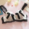 Japansk lolita fjärils underkläder med underbyxor stor storlek underkläder flickor bh set ren söt liten bröstkamrat