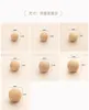 Solid Wood Furniture Handle Drawer Knobs Round Ball Shape Handles for Cabinet Door Wardrobe Pulls