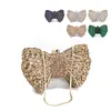 NWE Bow Knot Crystal Pesses clássicas Acessórias de mulheres diamantes Rumas de luxo Bolsas de picolé de casamento de noiva