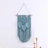 Tapissries Boho Macrome Wall Hanging Tapestry Small Wedding Farmhouse Children's Room tak PO Prop Home Decoration