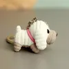 Puppy Solid Kichain Doll Micro Paisagem Ornamentos