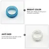 Dog Apparel 16 Pcs Scissors Silicone Ring Shine Comfortable Shears Handheld Cover Silica Gel Rings